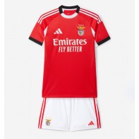 Stroje piłkarskie Benfica Koszulka Podstawowej dla dzieci 2025-26 Krótki Rękaw (+ szorty)
